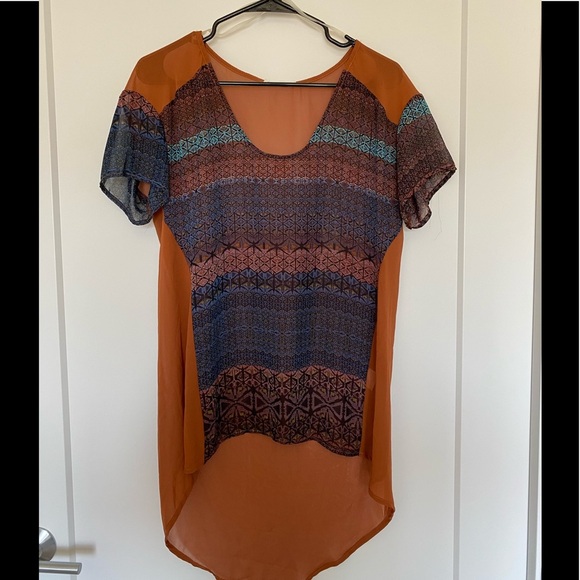 Lush Tops - Lush High Low Blouse